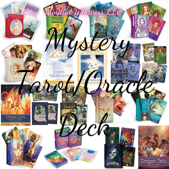 Mystery Tarot/Oracle Deck | Tarot Cards | Oracle Cards | Mystery Deck | Surprise - Picture 1 of 2